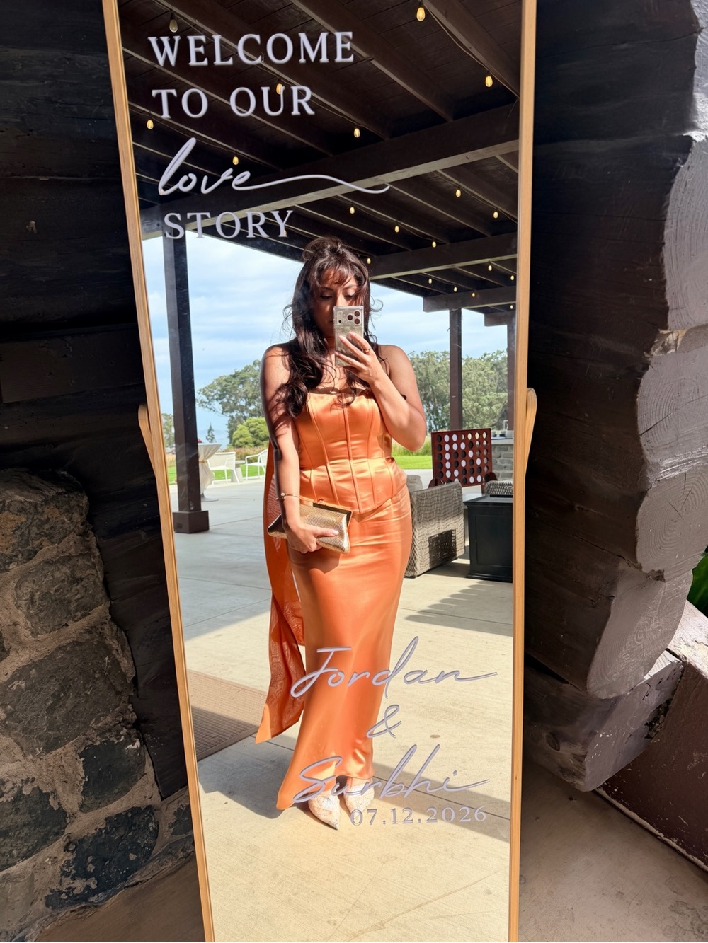 Anthropologie Corset Satin Dress - Picture 4 of 9